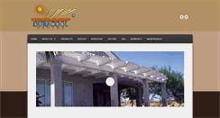 Desktop Screenshot of duracoolpatios.com