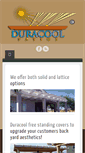 Mobile Screenshot of duracoolpatios.com